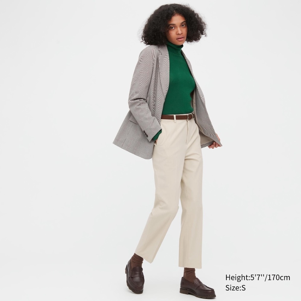 Uniqlo Smart Ankle Pants S Natural